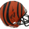 John Ross III Autographed/Signed Cincinnati Bengals Mini Helmet JSA 24474