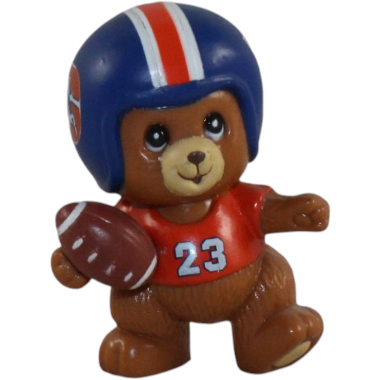 Denver Broncos Russ Berrie Bear Figure 1983 NFL Huddles 2.5" Bear 57986