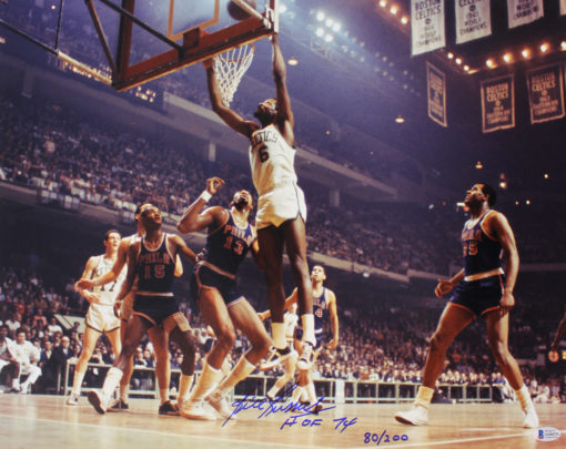 Bill Russell Autographed Boston Celtics 16x20 Photo LE 80/200 HOF Beckett