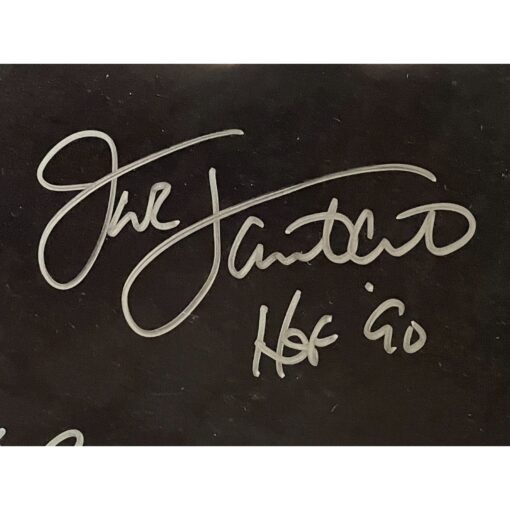 Jack Lambert Andy Russell Jack Ham Signed Steelers 16x20 BAS 46387
