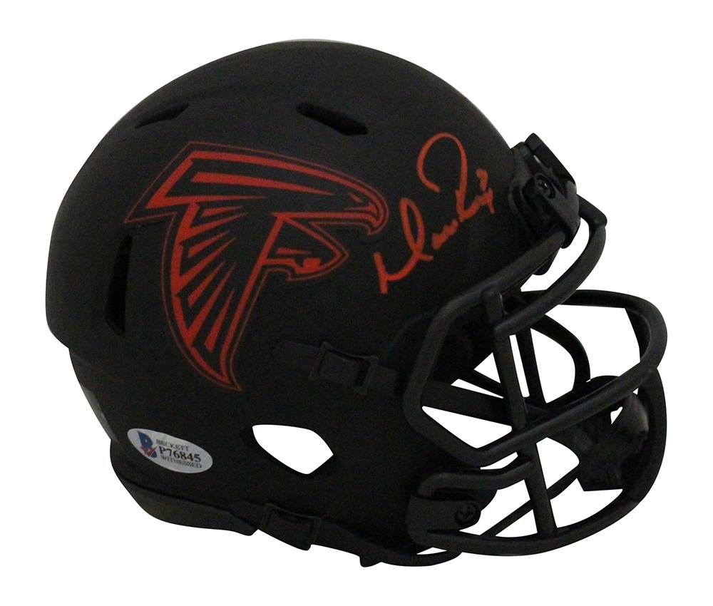 Matt Ryan Autographed/Signed Atlanta Falcons Eclipse Mini Helmet BAS 31678