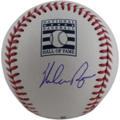 Nolan Ryan Autographed/Signed Texas Rangers HOF OML Baseball Beckett 51246
