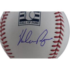 Nolan Ryan Autographed/Signed Texas Rangers HOF OML Baseball Beckett 51246