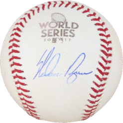 Nolan Ryan Autographed Houston Astros 2017 World Series OML Baseball MLB 53290