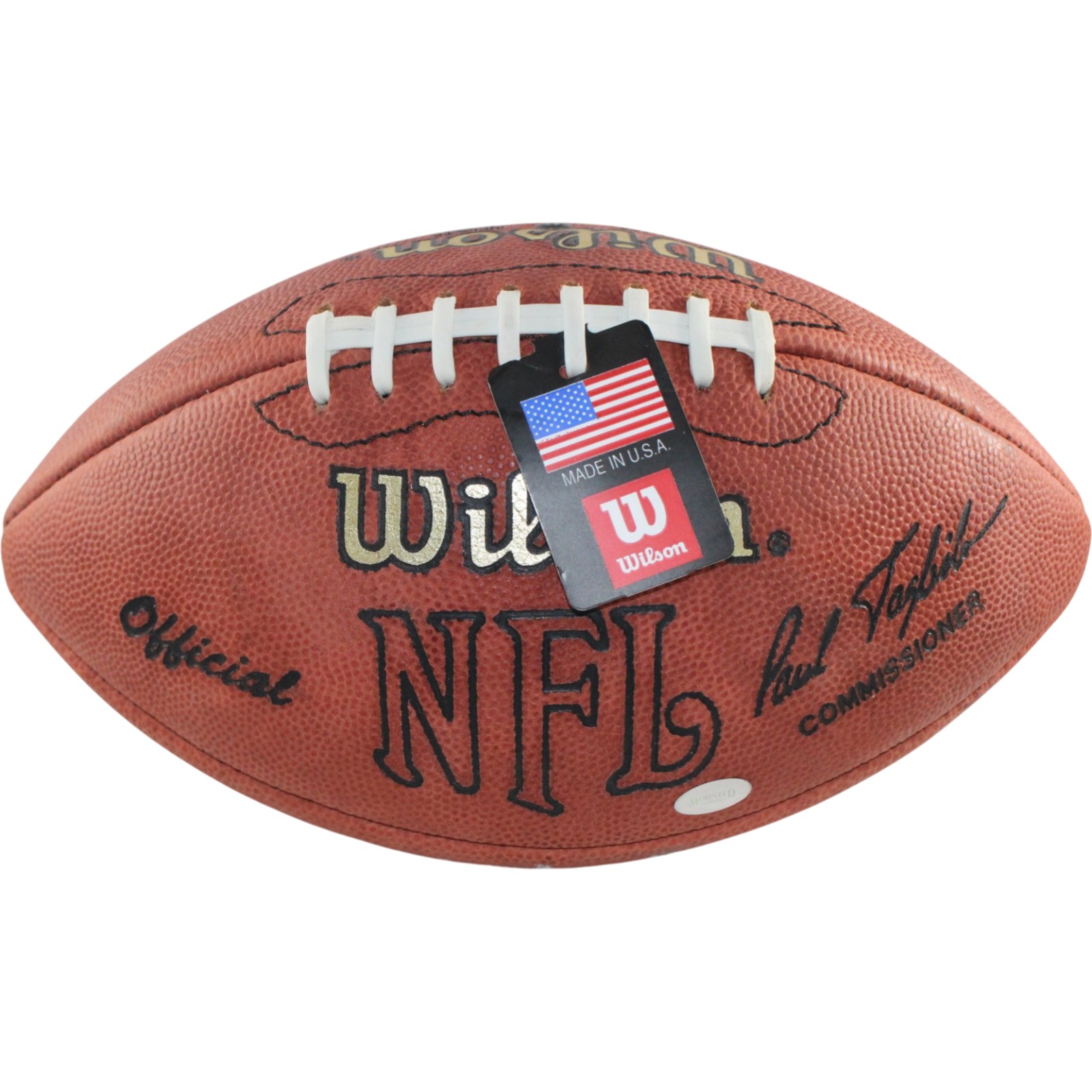 Mark Rypien Signed Washington Redskins AS IS Wilson Football SB MVP MM 55439