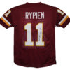 Mark Rypien Autographed/Signed Washington Redskins Red XL Jersey MVP JSA 25204