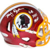 Mark Rypien Autographed Washington Redskins Chrome Mini Helmet MVP JSA 24100