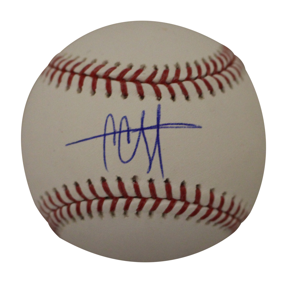 CC Sabathia Autographed/Signed New York Yankees OML Baseball BAS 27376