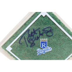Bret Saberhagen Signed Kansas City Royals Kauffman Stadium Display Beckett 54987
