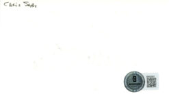 Chris Sabo Autographed/Signed Cincinnati Reds Index Card Beckett 45285