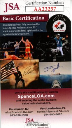 Ed Sabol Autographed/Signed NFL Films Dry Mounted 7x9 Photo JSA 55131