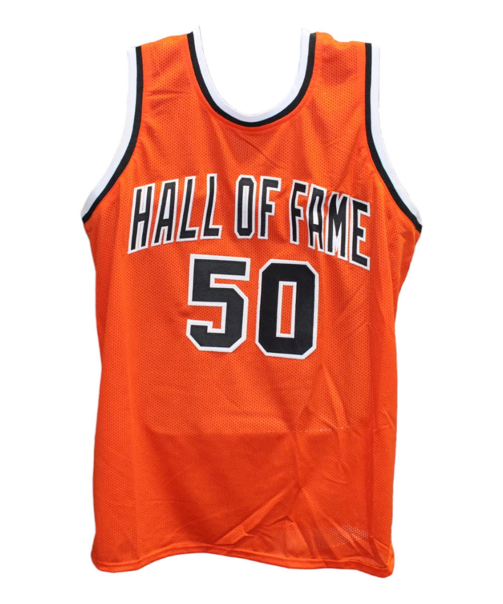 Ralph Sampson Autographed College Style HOF Orange Jersey Beckett