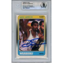Ralph Sampson Autographed 1988 Fleer #49 Slabbed Trading Card Beckett 50676