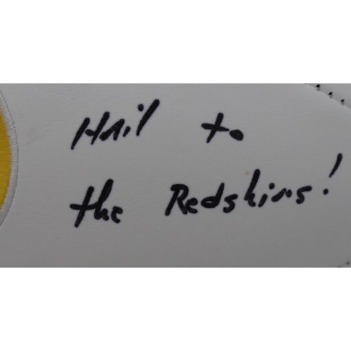 Chris Samuels Autographed Washington Redskins Logo Football HTTR Beckett 48023