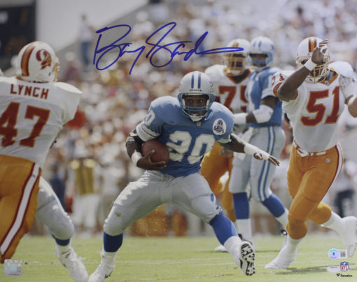 Barry Sanders Autographed/Signed Detroit Lions 16x20 Photo Beckett