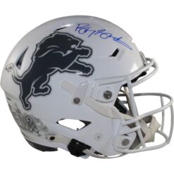 Barry Sanders Autographed Detroit Lions SpeedFlex 24 STS Helmet Beckett W 57140