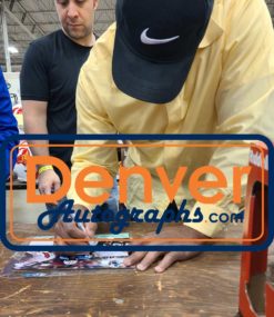 Barry Sanders Autographed/Signed Detroit Lions 8x10 Photo Beckett