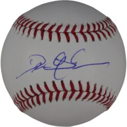 Deion Sanders Autographed/Signed Atlanta Braves OML Baseball Beckett WIT 53346