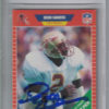 Deion Sanders Signed Atlanta Falcons 1989 NFL Pro Set Rookie Card BAS 25078