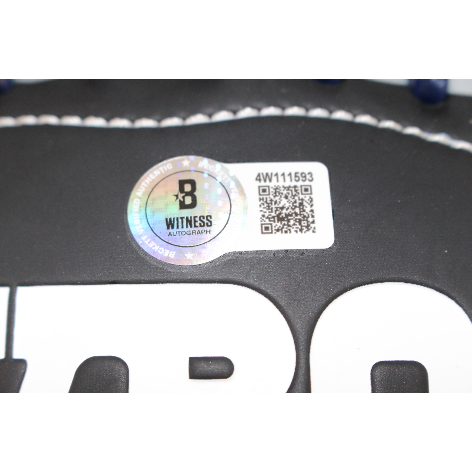 Deion Sanders Autographed Dallas Cowboys Black Logo Football Beckett WIT 53347 4 Deion Sanders Autographed Dallas Cowboys Black Logo Football Beckett WIT 53347