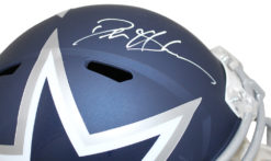 Deion Sanders Autographed/Signed Dallas Cowboys AMP Replica Helmet BAS 25735