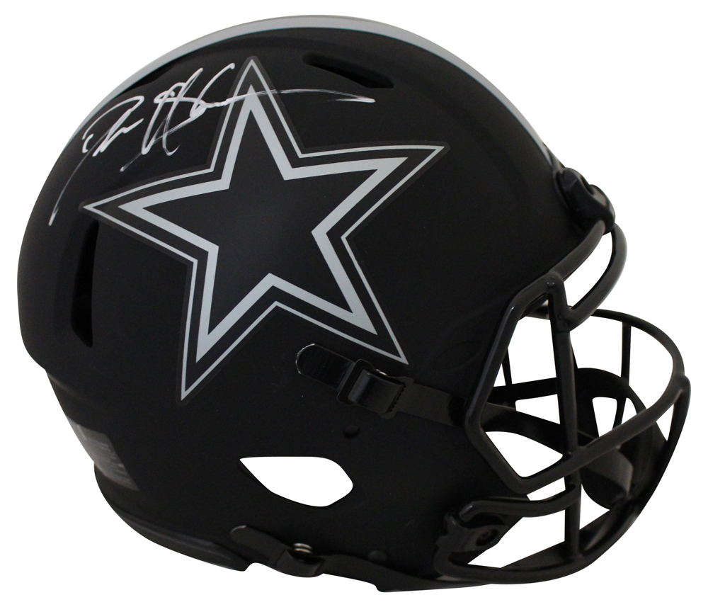 Deion Sanders Autographed Dallas Cowboys Authentic Eclipse Helmet BAS 27428