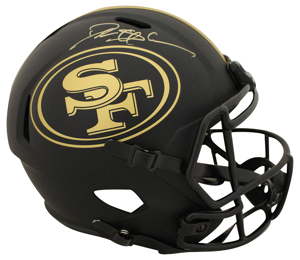 Deion Sanders Autographed San Francisco 49ers F/S Eclipse Helmet BAS 28220