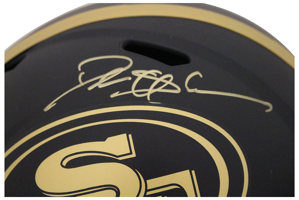Deion Sanders Autographed San Francisco 49ers F/S Eclipse Helmet BAS 28220