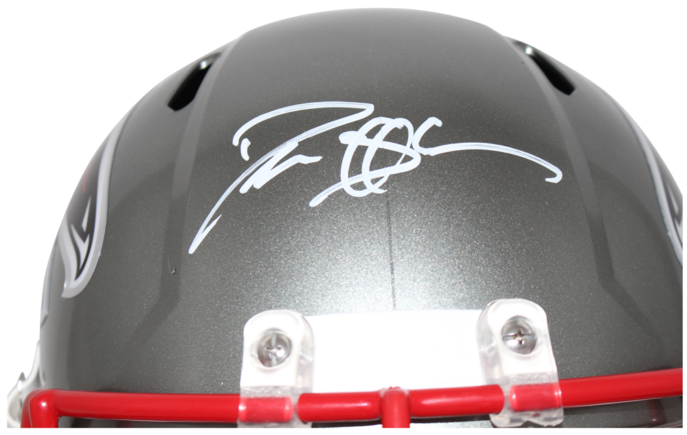 Deion Sanders Autographed/Signed Atlanta Falcons F/S Flash Helmet BAS