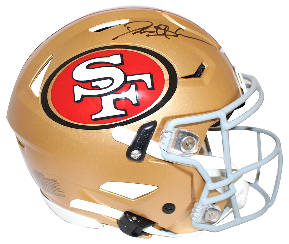 Deion Sanders Signed San Francisco 49ers Authentic Speed Flex Helmet BAS 28224