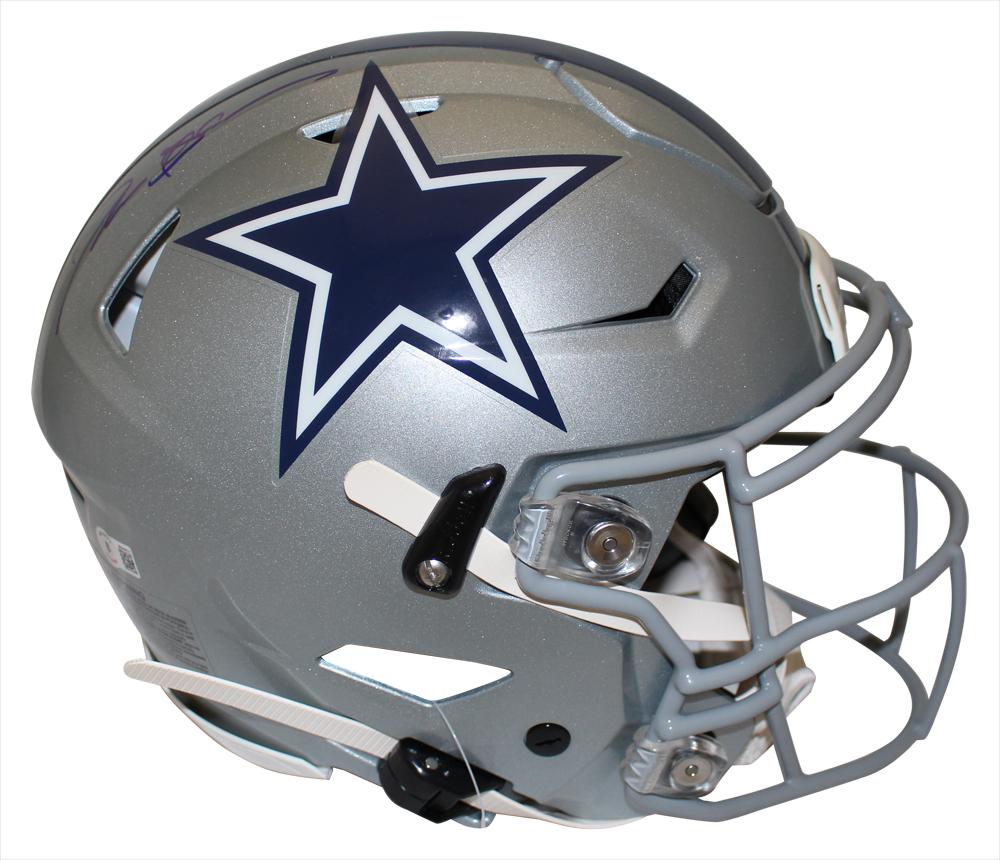 Deion Sanders Signed Dallas Cowboys Authentic Speed Flex Helmet Beckett