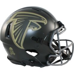 Deion Sanders Autographed Atlanta Falcons Authentic 25 STS Helmet Beckett 55247