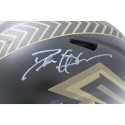 Deion Sanders Autographed Atlanta Falcons Authentic 25 STS Helmet Beckett 55247