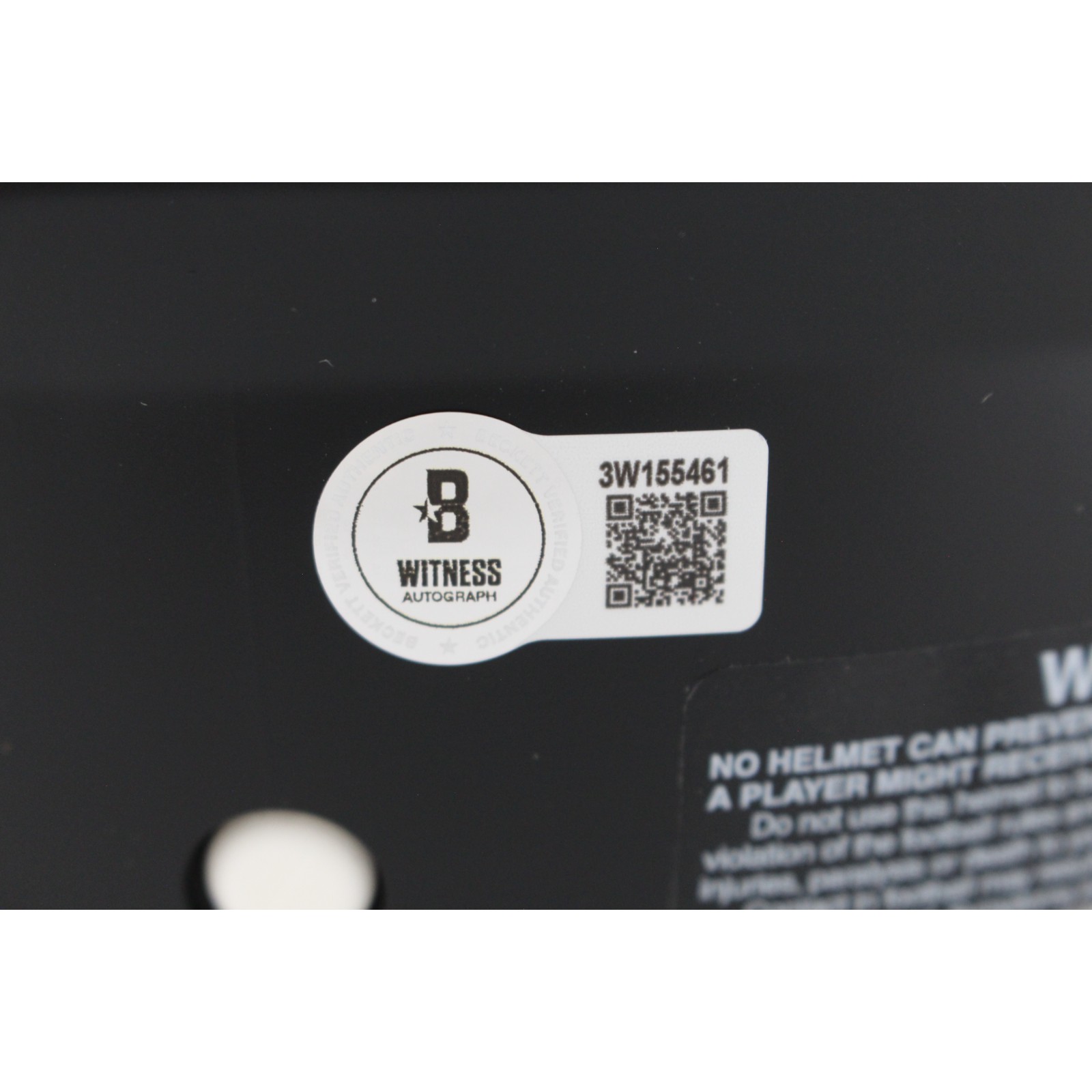 Deion Sanders Autographed Colorado Buffaloes Pro Helmet Beckett Witness 51740 4 Deion Sanders Autographed Colorado Buffaloes Pro Helmet Beckett Witness 51740