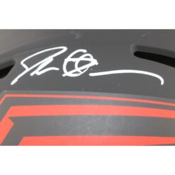Deion Sanders Autographed Atlanta Falcons Pro Eclipse Helmet Beckett Witness 51728