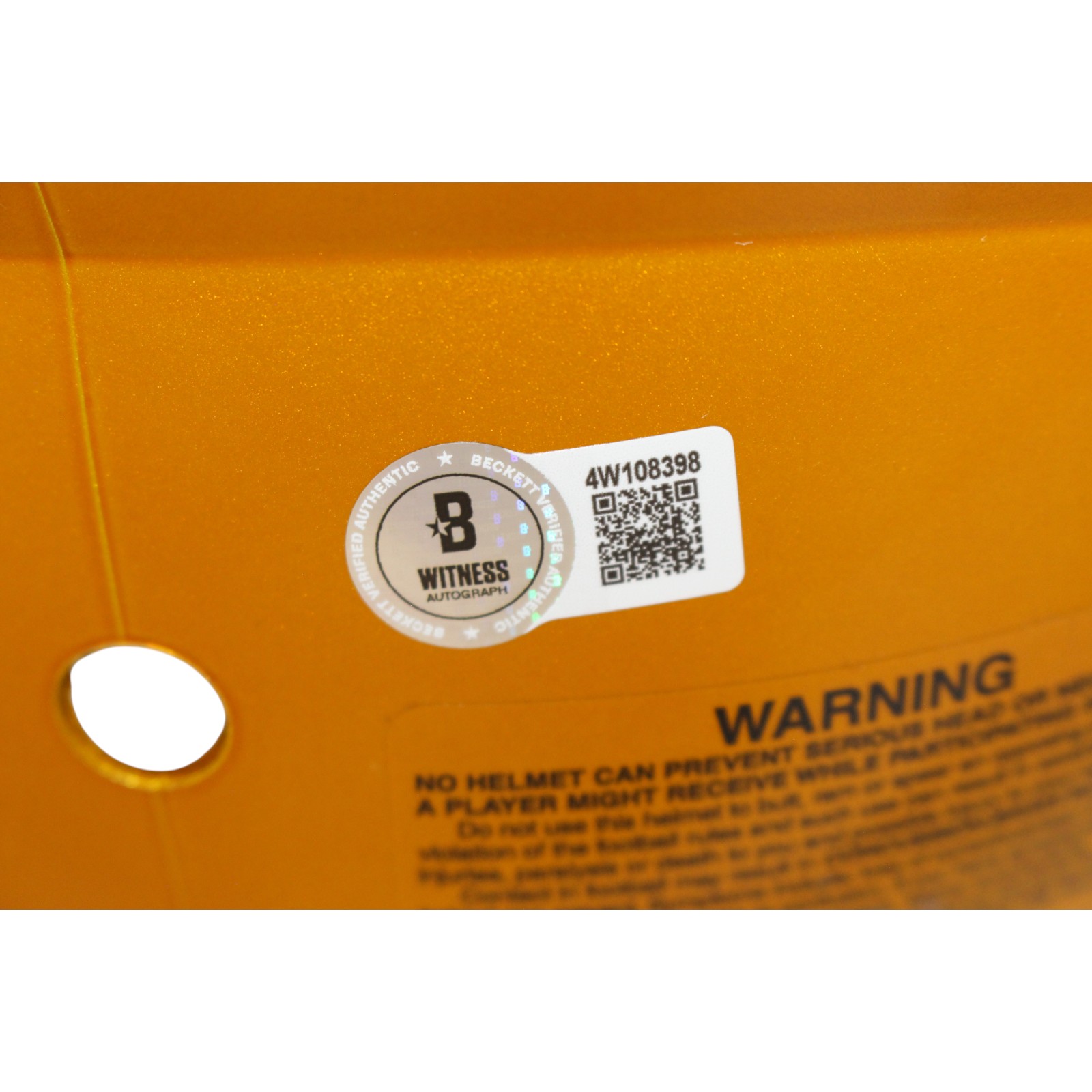 Deion Sanders Autographed Florida State Seminoles Pro Flash Helmet Beckett 53331 4 Deion Sanders Autographed Florida State Seminoles Pro Flash Helmet Beckett 53331