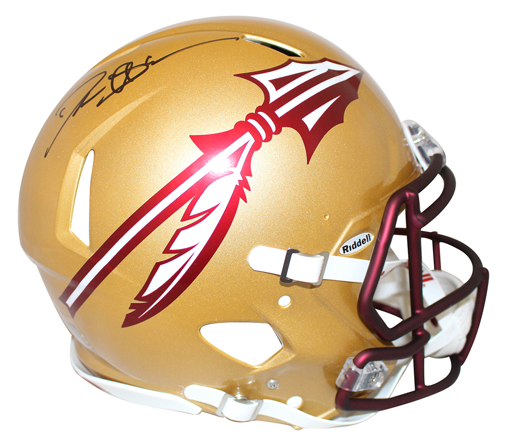 Deion Sanders Signed Florida State Seminoles Authentic Speed Helmet BAS 28219