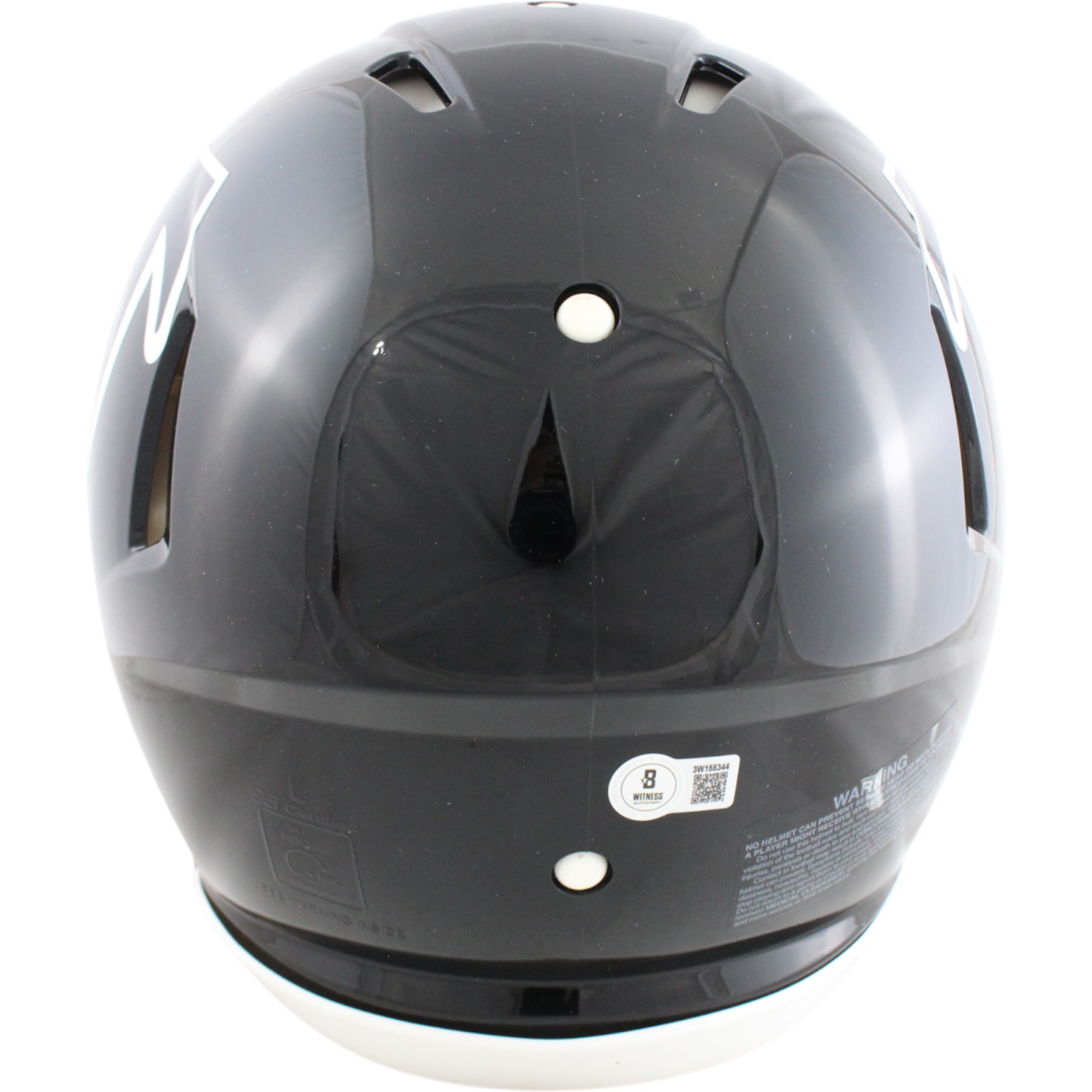 Deion Sanders Autographed Atlanta Falcons Pro TB Helmet Beckett Witness 51726 3 Deion Sanders Autographed Atlanta Falcons Pro TB Helmet Beckett Witness 51726