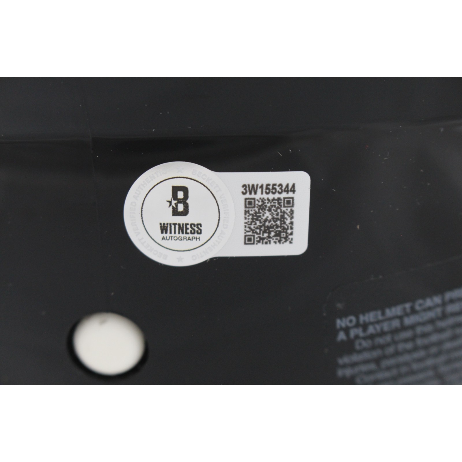 Deion Sanders Autographed Atlanta Falcons Pro TB Helmet Beckett Witness 51726 4 Deion Sanders Autographed Atlanta Falcons Pro TB Helmet Beckett Witness 51726