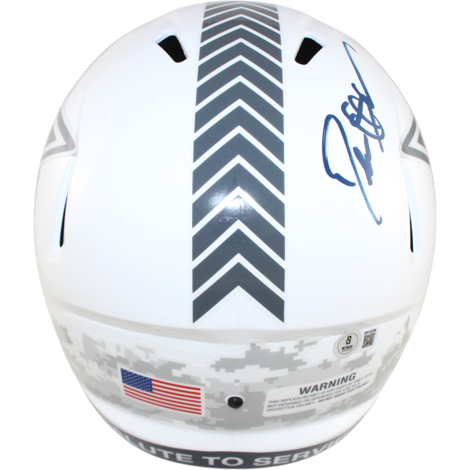 Deion Sanders Autographed Dallas Cowboys F/S 24 STS Helmet Beckett Witness 51748 3 Deion Sanders Autographed Dallas Cowboys F/S 24 STS Helmet Beckett Witness 51748