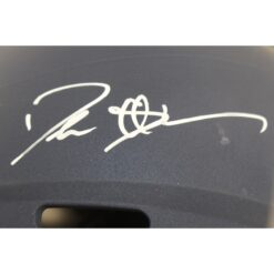 Deion Sanders Autographed Dallas Cowboys F/S AMP Helmet Beckett Witness 51746