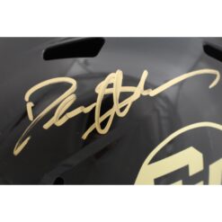 Deion Sanders Autographed Colorado Buffaloes F/S Black Helmet Beckett 49650