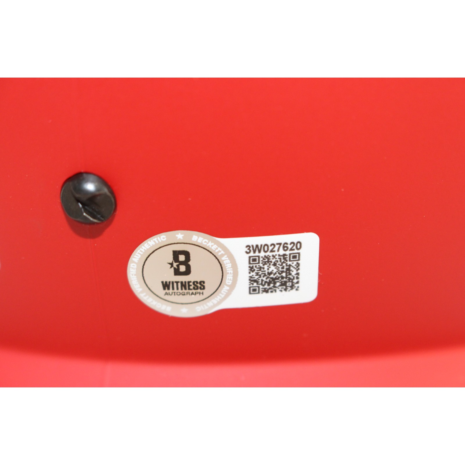 Deion Sanders Autographed Atlanta Falcons F/S Rave Helmet Beckett Witness 51729 4 Deion Sanders Autographed Atlanta Falcons F/S Rave Helmet Beckett Witness 51729