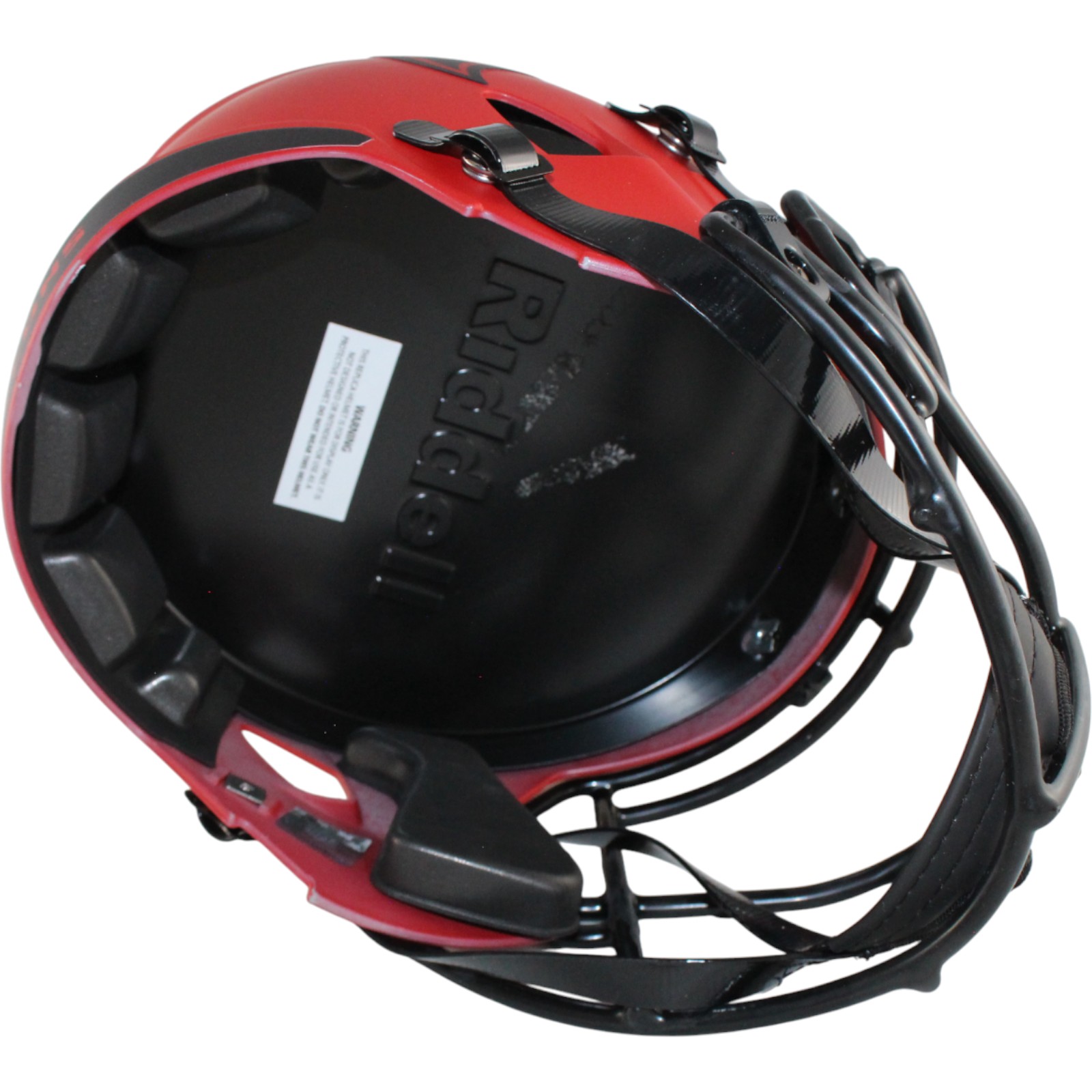 Deion Sanders Autographed Atlanta Falcons F/S Rave Helmet Beckett Witness 51729 5 Deion Sanders Autographed Atlanta Falcons F/S Rave Helmet Beckett Witness 51729