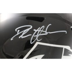 Deion Sanders Autographed Atlanta Falcons F/S TB Helmet Beckett Witness 55197