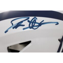 Deion Sanders Signed Dallas Cowboys Speedflex Alt Helmet Beckett Witness 51752