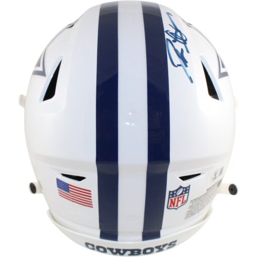 Deion Sanders Signed Dallas Cowboys Speedflex Alt Helmet Beckett Witness 51752