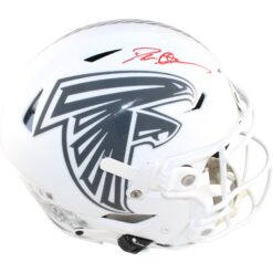Deion Sanders Autographed Atlanta Falcons Speedflex 24 STS Helmet Beckett 51732