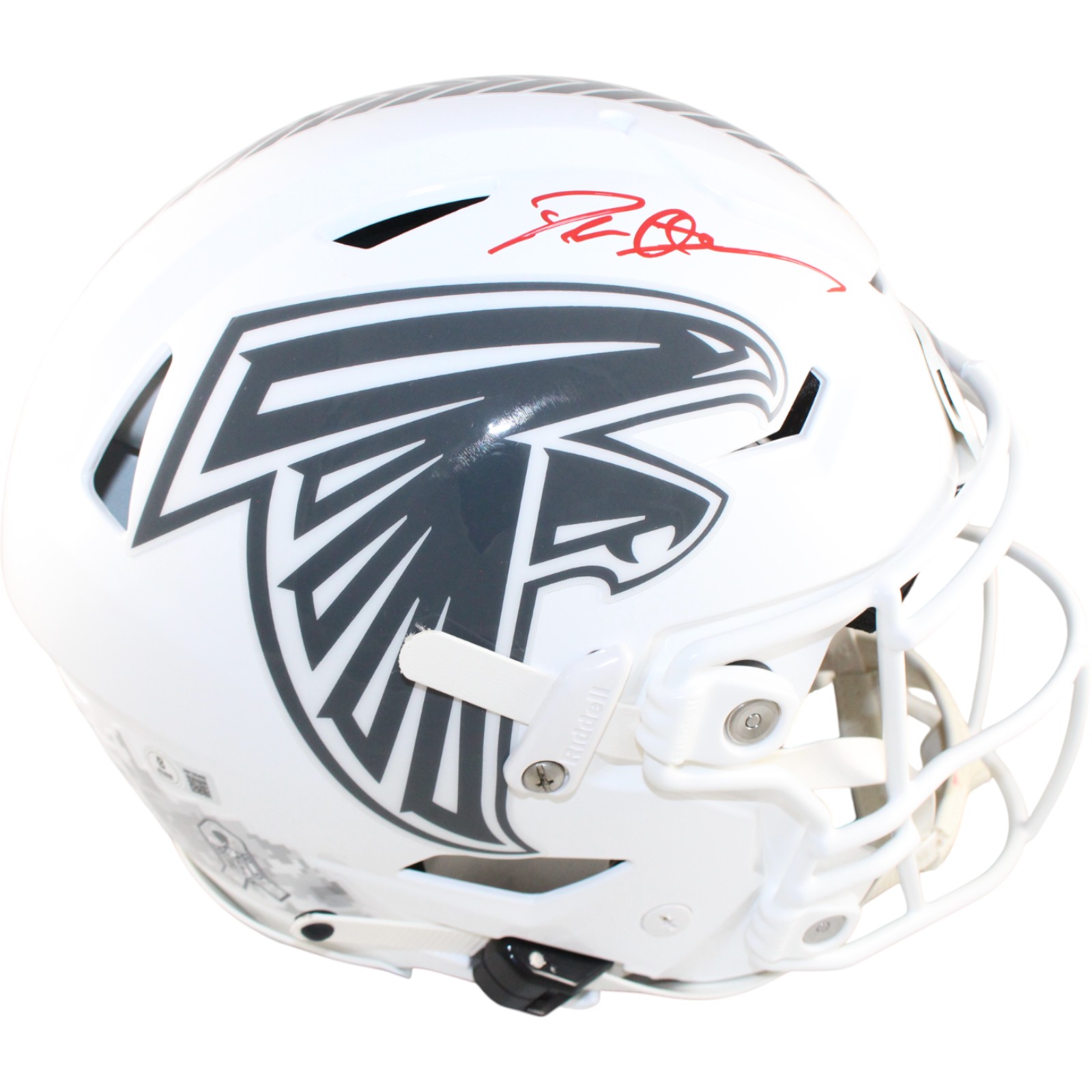 Deion Sanders Autographed Atlanta Falcons Speedflex 24 STS Helmet Beckett 51732
