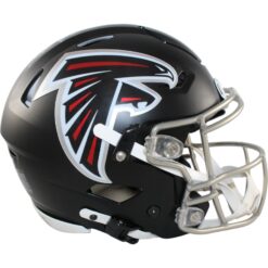 Deion Sanders Autographed Atlanta Falcons SpeedFlex Helmet Beckett Witness 55199